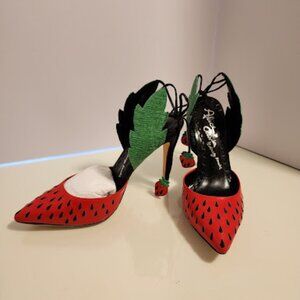 Brand new! Alice + Olivia Strawberry Pumps